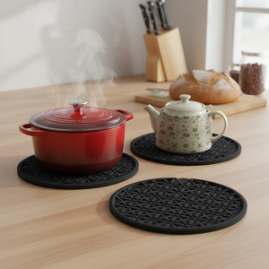2 pezzi in Silicone antiscivolo sottopentola scatola di 96 utensili per la comodità della cucina - Product Image 3