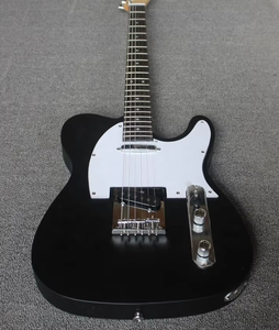 Guitarra Eléctrica Barítono TL de 6 Cuerdas y 28 Pulgadas en Color Negro Satinado - Product Image 5