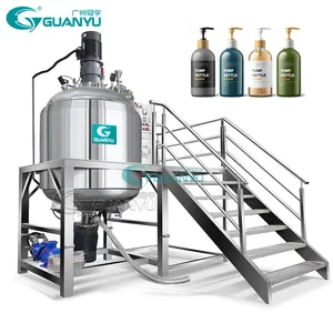 Conditioner Dishwashing Paste Liquid Soap Making Machine Liquid Wash Homogenizing Shampoo Detergent Stirring Mixer