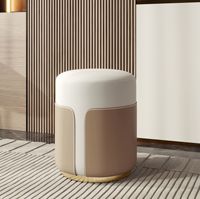 Tabouret de manucure moderne de luxe nordique dossier rotatif silencieux tabouret de maquillage bas Simple pour un usage domestique petits appartements chaises de salle à manger