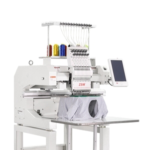เครื่องปักคอมพิวเตอร์ QM1201 แบบ 12 เข็ม หัวเดียว สำหรับงานอุตสาหกรรม - Product Image 1