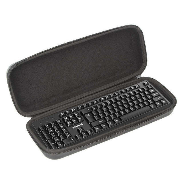Custom Waterproof Keyboard Box Portable Travel Eva Computer Accessories Bag Keyboard Eva Carry Case