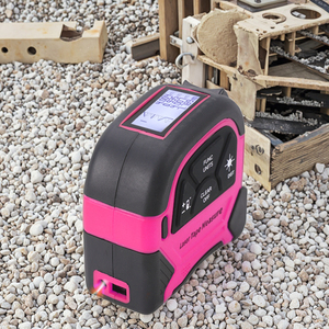 Misuratore <span class=keywords><strong>Laser</strong></span> Digitale di Lunghezza, Area e Volume 40m/60m, Metro a Nastro ad Alta Precisione con Memoria e Ricarica Tipo C - Product Image 1