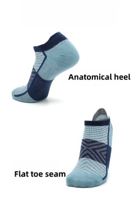 Calcetines Deportivos Personalizados de Lana Merino, Ligeros, de Corte Bajo, para Senderismo, <span class=keywords><strong>Trail</strong></span> Running y Deportes al Aire Libre - Product Image 3