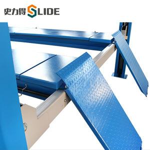 Certifié CE ascenseur de <span class=keywords><strong>voiture</strong></span> à dégagement hydraulique à 4 poteaux 4000kg capacité de levage <span class=keywords><strong>cric</strong></span> de <span class=keywords><strong>pont</strong></span> élévateur de véhicule - Product Image 3