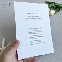 Boîte de luxe pour cartes, invitation personnalisée pour mariage