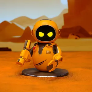 Venta caliente amarillo interacción emocional Eilik Robot juguete inteligente compañero mascota Robot