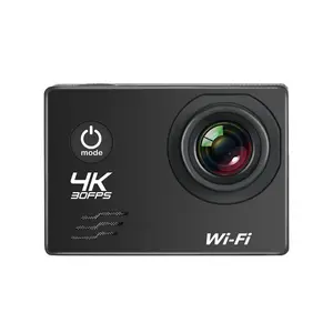 Kamera Aksi DV Olahraga Streaming Langsung, Kamera Aksi Digital Lensa Mata Ikan Pintar Keamanan Rumah Kecil WiFi Full HD 1080P