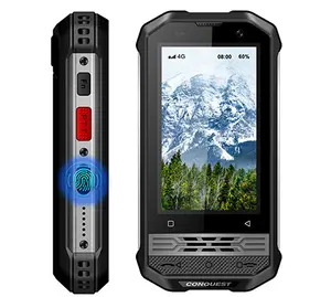 Freedquest F2 — téléphone portable avec support carte SD, écran TFT de 3 pouces, 3 go + 32 go, étanchéité IP68, NFC, NFC, Android 8.1, 4G, mini téléphone portable robuste