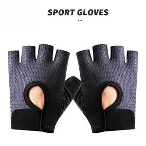 Guanti da Fitness, Mezze dita, Antiscivolo, Resistenti all'usura, Traspiranti, per Uomini e Donne, Sport, Manubri, Kettlebell, Ciclismo - Product Image 2