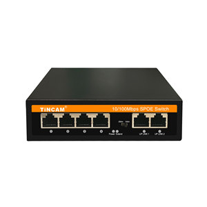 TiNCAM 4-Port وm RJ45 <span class=keywords><strong>24V</strong></span> PoE IEE802.3af/at لمنتج CCTV وnvr وm متوفر في المخزون - Product Image 3