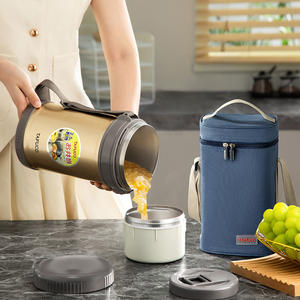 Fiambrera térmica aislada de acero inoxidable al vacío de alta calidad - Product Image 5