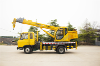 Camion Remorque Grue Voiture Pick-Up 500kg-1000kg Mini Max Moment Cylindre Puissance Bâtiment grue de camionnette Facile maintenir