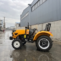 Tracteur agricole diesel multifonctionnel 60 CV 4x4 à transmission par engrenages, haute efficacité, haute productivité, nouveaux produits