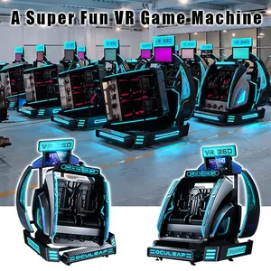 360 vr 9D bay giả lập hai người VR/AR/MR thiết bị chơi game thương mại tiền xu và thẻ tín dụng hệ thống thanh toán VR Máy trò chơi