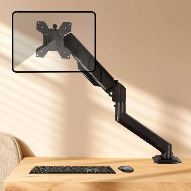 Monitor Arm for 10-32 Inch Screens Gas Spring Desk Mount Height Adjustable VESA Stand with Cable Management