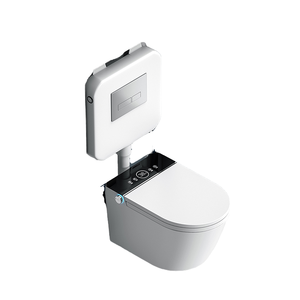 P-Trap Drainage Mural et Télécommande <span class=keywords><strong>Eau</strong></span> Flip Automatique <span class=keywords><strong>Toilette</strong></span> Intelligente pour Femmes avec Economiseur WC Conception Intelligente - Product Image 4