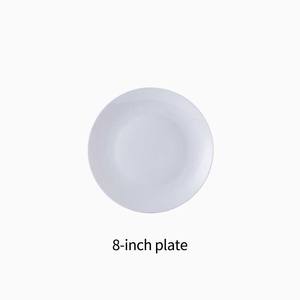 Ciotola <span class=keywords><strong>e</strong></span> piatto dal design minimamente progettato, ciotola <span class=keywords><strong>e</strong></span> piatto per stoviglie personalizzate in ceramica - Product Image 6