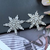 Nouveau fait à la main strass perlé bijoux vêtements accessoires étoile tissu autocollants pour chaussures chaussettes-feutre patchs appliqués coeur