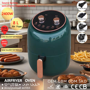 Bouton de friteuse à air sans fumée Contrôle mécanique Cuisson Four électrique tout-en-un Machine à frites avec fiches <span class=keywords><strong>Eur</strong></span>/US/UK - Product Image 2