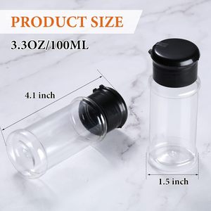 Wholesale 125ml PET Seasoning Bottle, Plastic <b>Spice</b> <b>Jar</b> - Product Image 2
