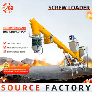 Convoyeur télescopique mobile Zhengkang à vitesse réglable pour le chargement de vis, silo, trémie, ciment en vrac, cendres volantes, poudre - Product Image 2