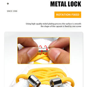 Cordones Elásticos Sin Atar, Cordones Semicirculares para Niños y Adultos, Cordones Rápidos con Cierre Metálico para Zapatillas - Product Image 3