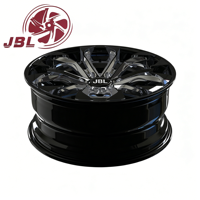 Jantes forgées tout-terrain 18-26 pouces, chromées, à rayons torsadés, rivetées, à large bord, 6x139.7 pour Wrangler Raptor 4x4 Tuning