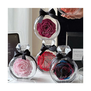 AM-PFE59 Botella de Perfume con Rosa Preservada Grande con Caja de Regalo para el Día de San Valentín, Cumpleaños, Navidad y Regalo de Año Nuevo - Product Image 2