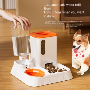 Dispenser Automatico di Acqua e Cibo per Animali Domestici a Grande Capacità, in Materiale PP, Alimentatore Integrato per Cani e Gatti, Vendita all'Ingrosso - Product Image 2