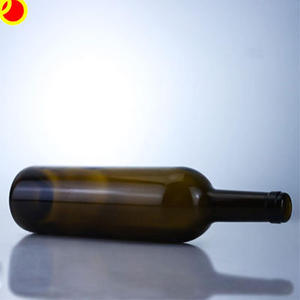 Botella <span class=keywords><strong>de</strong></span> Vino <span class=keywords><strong>de</strong></span> Vidrio Verde Borgoña <span class=keywords><strong>de</strong></span> 750 ml con Tapón <span class=keywords><strong>de</strong></span> Corcho - Product Image 4