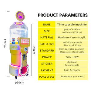 カプセルガシャポン自动贩売机おもちゃポケモン卵100mmプラスチックボール自动贩売机 - Product Image 4