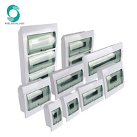 XL-MF CE 4 VOIES ABS PC IP40 Panneau en plastique d'intérieur Boîte de distribution d'énergie Boîte de jonction électrique avec terre/barre omnibus naturelle