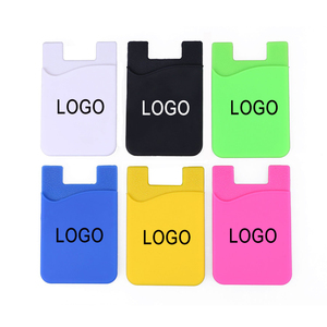 Biểu Tượng Tùy Chỉnh Mạnh Mẽ Dính Pocket Stick Trên Silicone Điện Thoại Trường Hợp Ví Điện Thoại Chủ Thẻ Tương Thích Cho Tất Cả Các Điện Thoại - Product Image 3