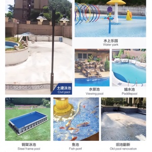 Liner de <span class=keywords><strong>piscine</strong></span> en PVC imperméable, résistant aux UV, motif mosaïque, soudable à l'air chaud, revêtement sans couture, projets de rénovation de <span class=keywords><strong>piscine</strong></span>, étanchéité - Product Image 5