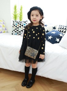 Venta al por Mayor en Línea, Ropa Infantil, Vestido de Fiesta de Manga Larga para Niñas, de un Proveedor Chino - Product Image 2