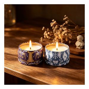 Harmony Candle Packaging - Estuche Compacto de Lata con Fórmula de Coco para Boutique, Venta al por Menor, Exhibición de Viaje, Surtido, Selección Premium - Product Image 3