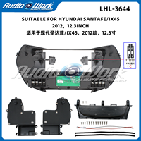 Harga Pabrik 12.3 Inch untuk Hyundai Santa Fe / IX45 2012  Frame Android Mobil