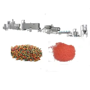 Floating Fish Feed Mill Pellet Extruder Machine Animal Feed Pellet Machine Fish Meal Pellets