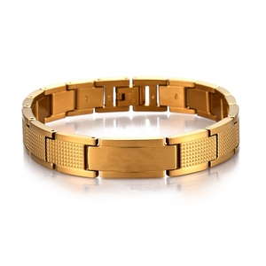 Bracelet en acier inoxydable pour femmes et hommes, résistant à la rouille, réglable, résistant à l'eau, pour les États-Unis - Product Image 4