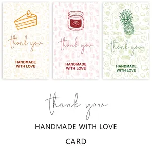 Factory Greeting Card Printing Mother's Day Custom Thank You Card for Buisiness Wedding Invitation Visit Card with Your LOGO