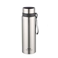 Bouteille isotherme intelligente en acier inoxydable de 1000 ml avec affichage numérique LED de la température, infuseur à thé et rappel de consommation