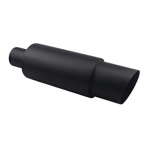 Car Modification Straight Exhaust Pipe Stainless Steel Exhaust <b>Drum</b> Modification Accessories Rear - Product Image 5