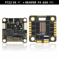FOXEER F722 V4 MPU6000 Reaper 65A 4IN1 Bls ESC Stack Pengontrol Penerbangan Drone FPV untuk Drone