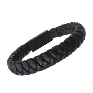 Hot Reale Braccialetto di Cuoio <span class=keywords><strong>Micro</strong></span> USB del Caricatore di Dati Cavo di Ricarica Cavo di Sincronizzazione - Product Image 4