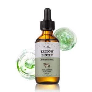 Huile capillaire revitalisante au suif et à la biotine pour le cuir chevelu, marque privée – Huile de croissance capillaire au suif et à la biotine pour les soins capillaires - Product Image 6