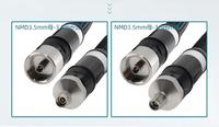 Cable de prueba para analizador de red VNA265, ensamblaje de cable coaxial de RF de alta frecuencia de onda milimétrica de 26.5GHz NMD a 3.5mm 2.92mm