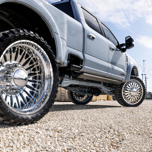 Jantes forgées DRW 24x8.25 28x8.25 8x200 8x210 10x225 polies pour camion, finition personnalisée pour Ford F350 Silverado Sierra 3500HD - Product Image 3