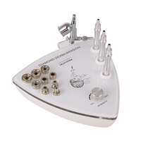 Appareil de beauté facial portable 2 en 1, vaporisateur d'oxygène pour le visage et microdermabrasion au diamant pour éliminer les points noirs