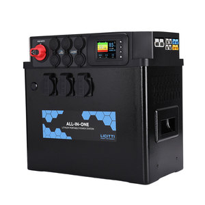 Centrale Électrique Portable Solaire 5000W Générateur 2000W 3000W 1000W 110V 220V Batterie Intégrée LiFePO4 DIY 3840Wh 2400W - Product Image 4